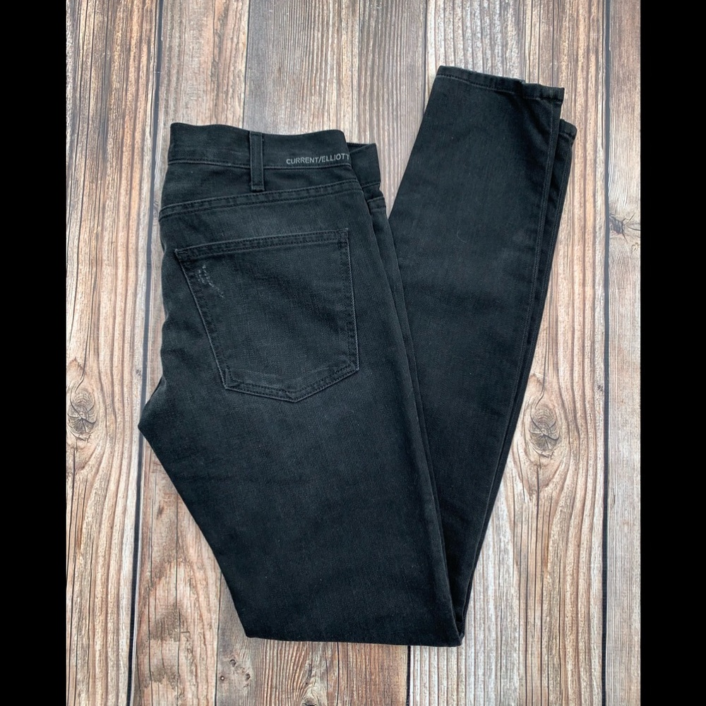 Current/Elliot the moto ankle skinny jeans